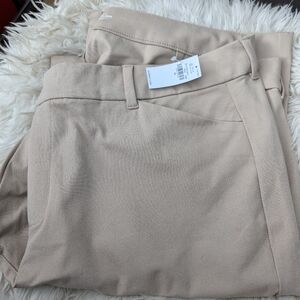 Women's Old Navy High Rise Pixie Flares Tan Size 18